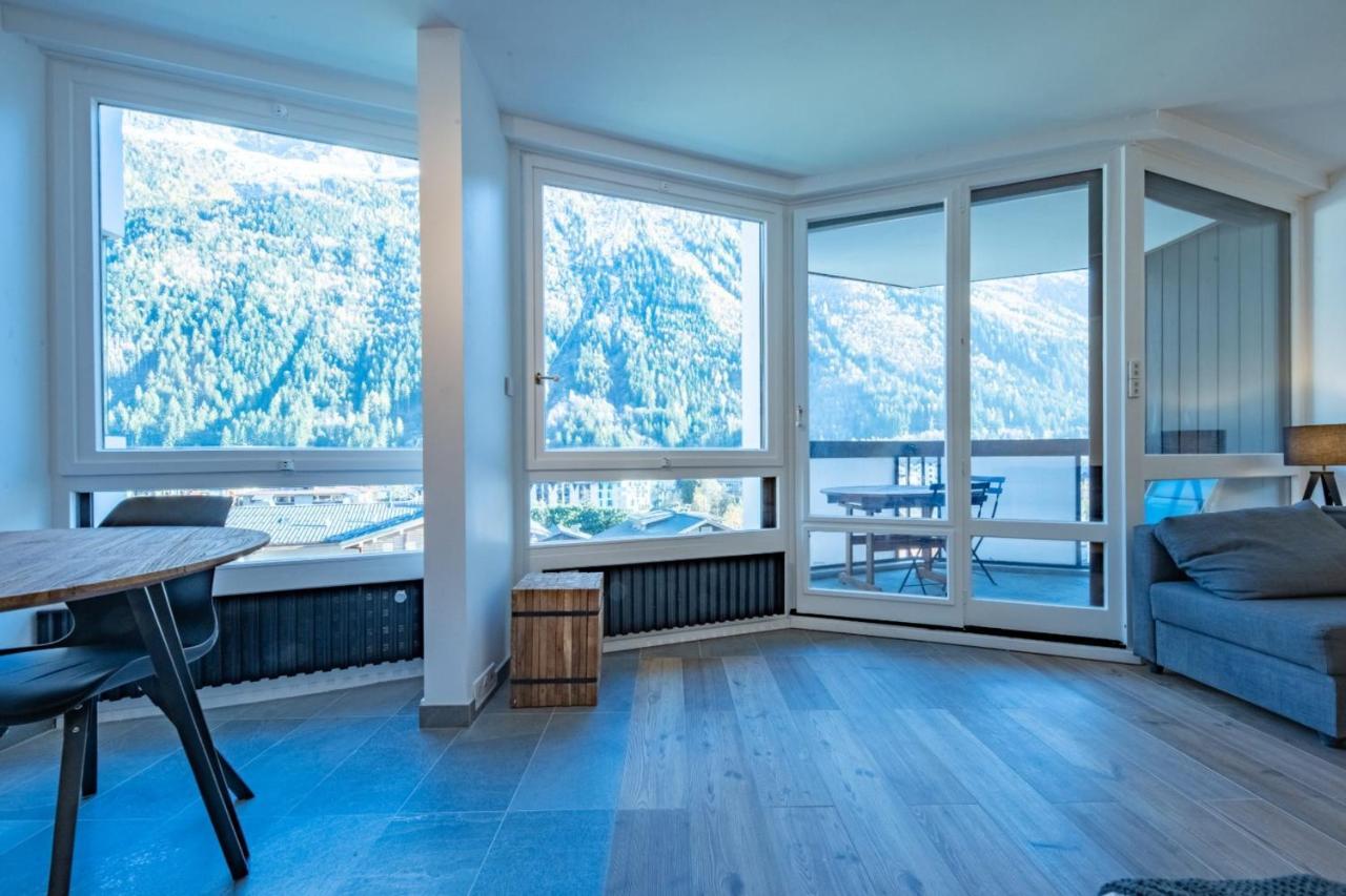 Charming Studio With Balcony And View In Chamonix Extérieur photo