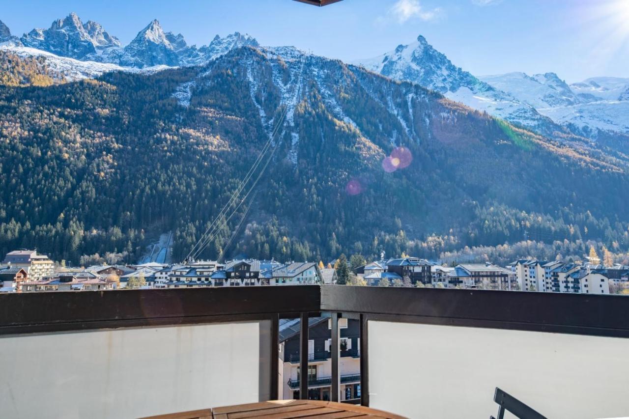 Charming Studio With Balcony And View In Chamonix Extérieur photo