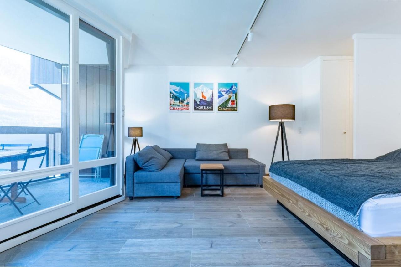 Charming Studio With Balcony And View In Chamonix Extérieur photo